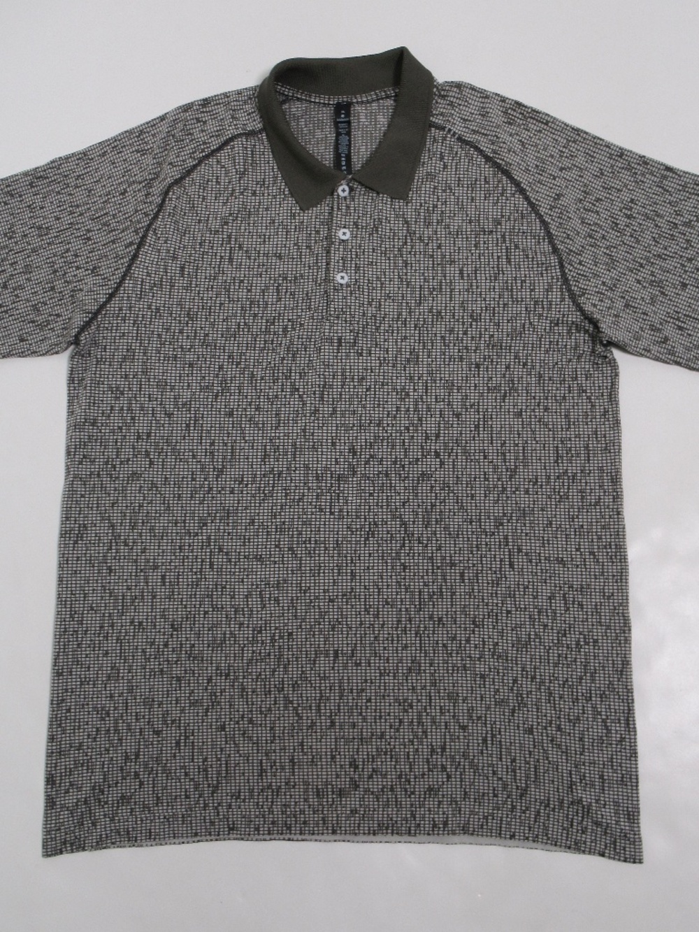 Lululemon Metal Vent Tech Polo 2.0 Space Code Graphite Grey / Vapor Size XL